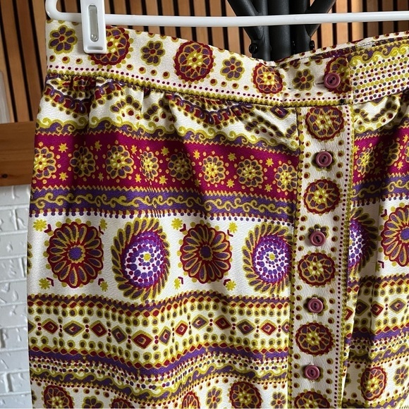 Alex Coleman Vintage 1970s Maxi Skirt - 18" D Waist - Picture 3 of 6